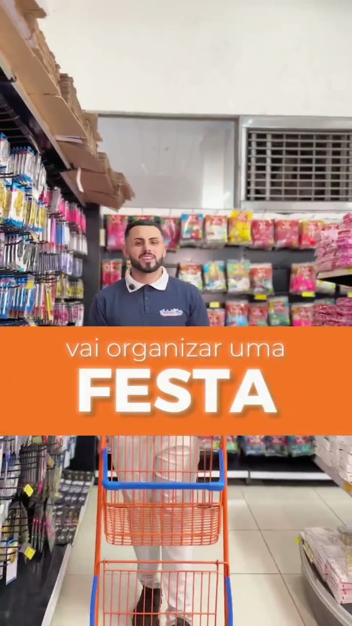Capa do vídeo: Artigos para festa na Embala Mais